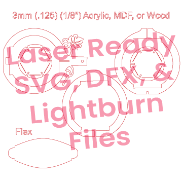 Burn & Build Digital SVG Subscription | Jones Laser Craft