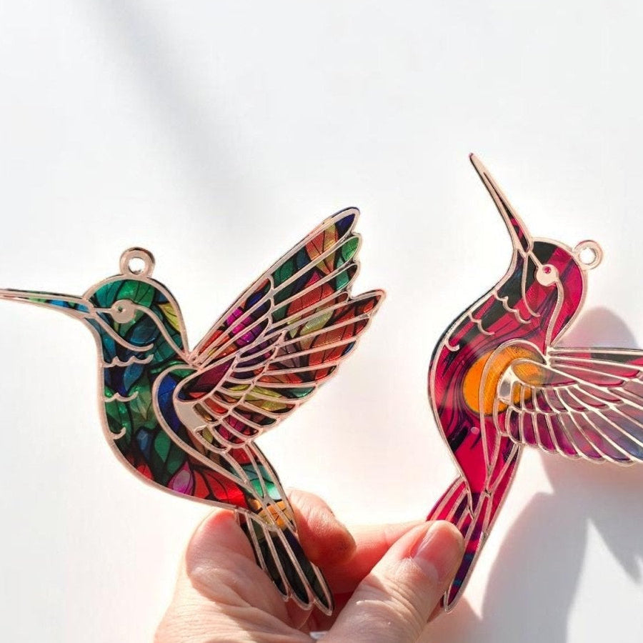 Digital Download Hummingbird Suncatcher SVG | Laser Cut File | Craft Fair Best Seller | Jones Laser Craft