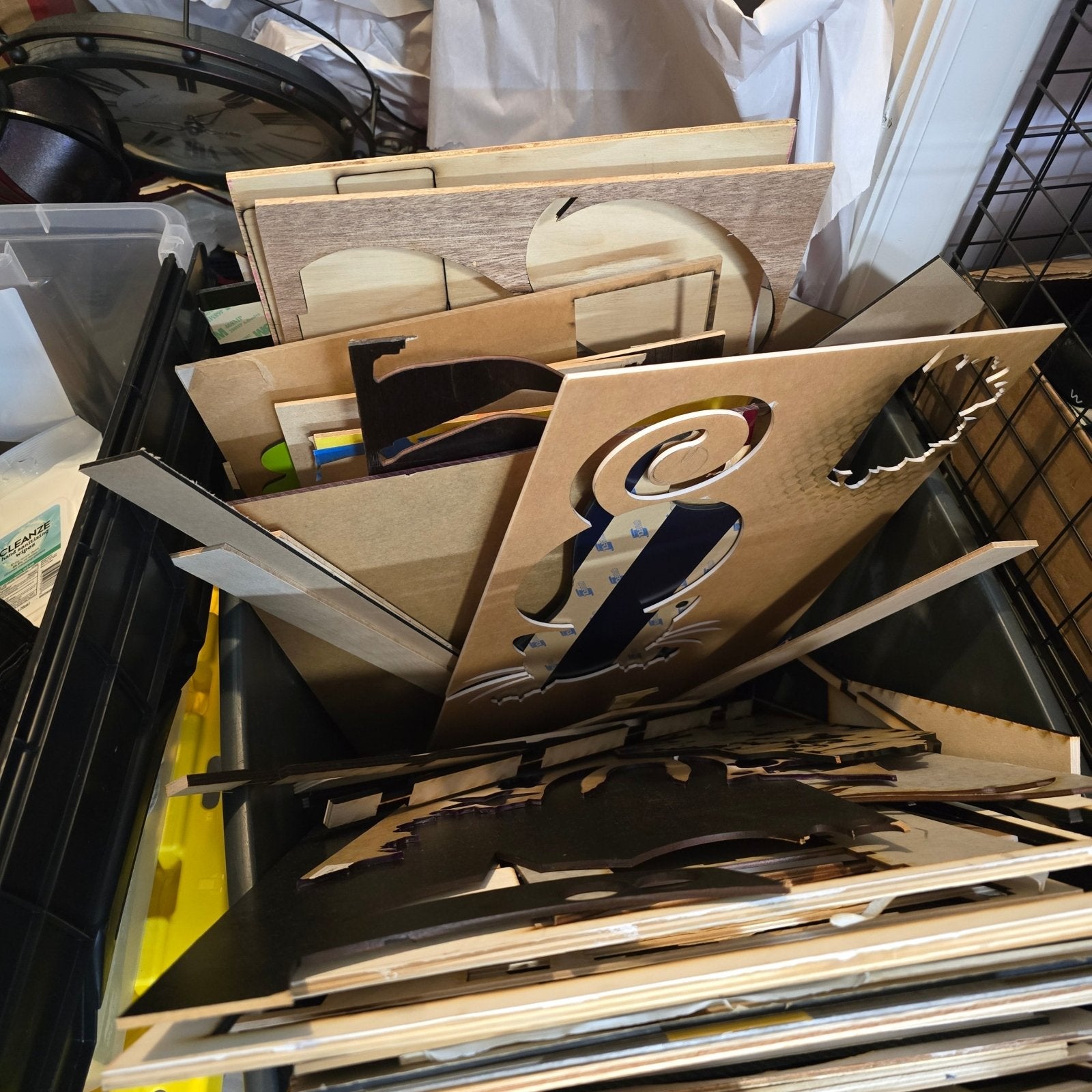 Material Scrap Boxes | Jones Laser Craft