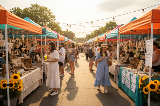 Surviving the Summer Market: The Ultimate Guide to Beating the Heat for Craft Fair Vendors - Jones Laser Craft