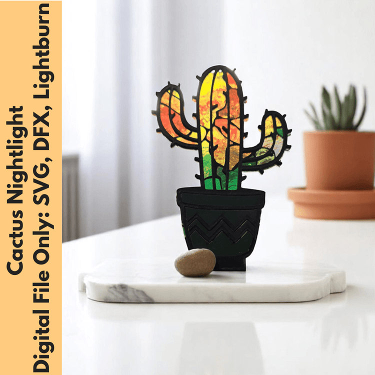 Nightlight & Suncatcher SVGs - Jones Laser Craft