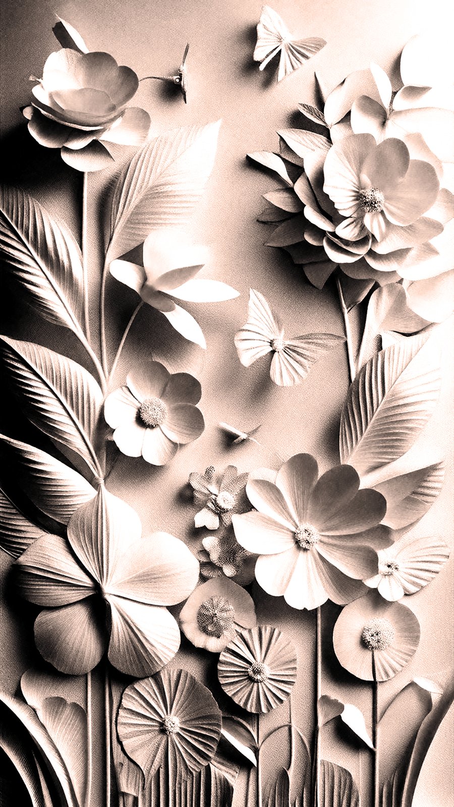 Digital Download 3D Illusion Engraving File - Flowers # 1 | Jones Laser Craft Personalized Gift