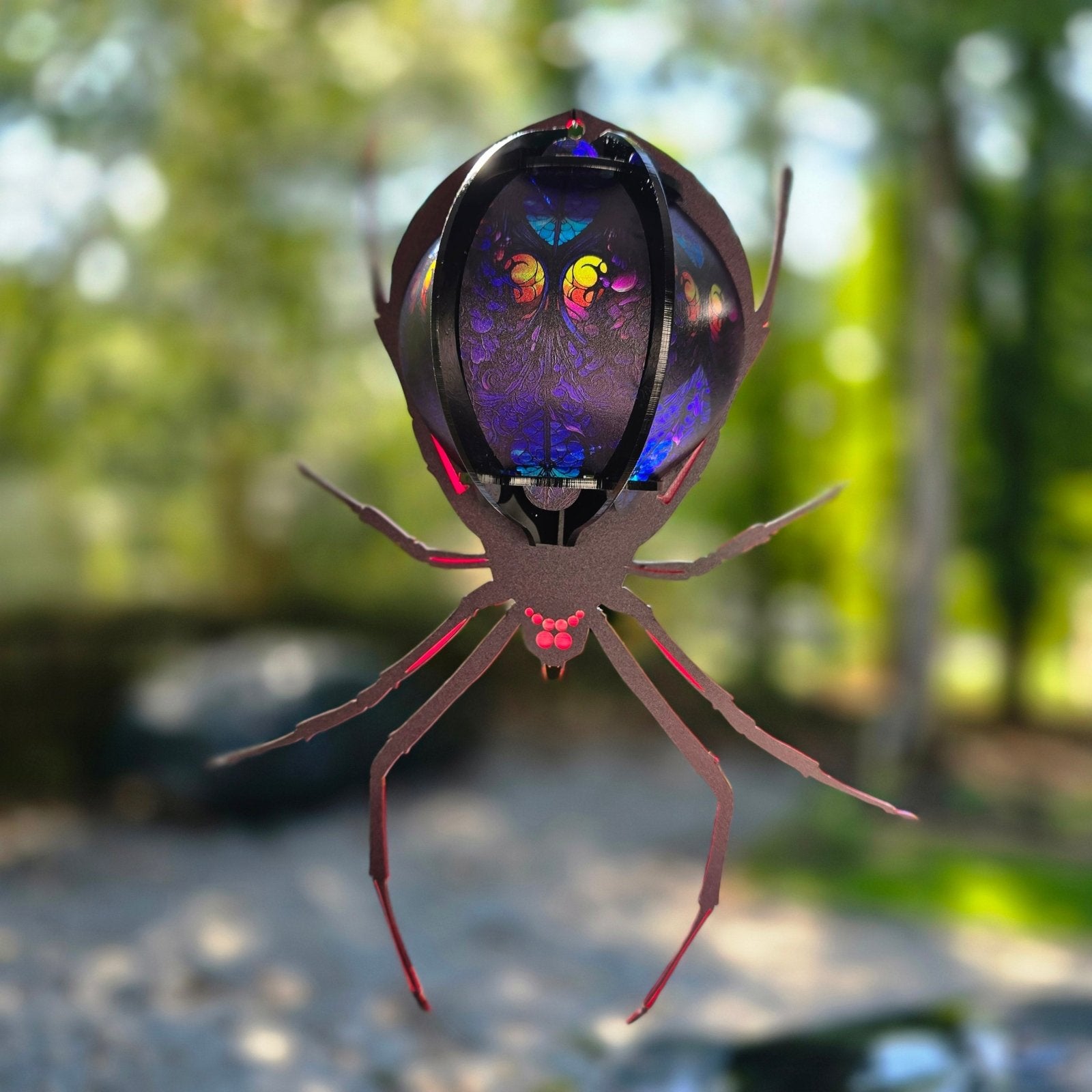 Digital Download Black Widow Spider Lantern Digital Download | Jones Laser Craft Personalized Gift