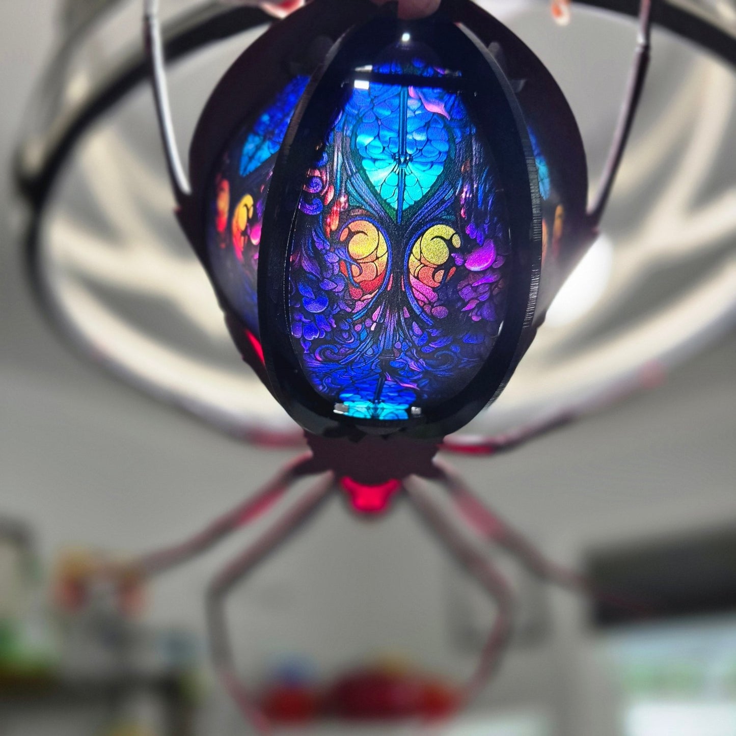 Digital Download Black Widow Spider Lantern Digital Download | Jones Laser Craft Personalized Gift