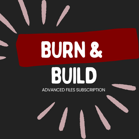 Burn & Build Digital SVG Subscription | Jones Laser Craft