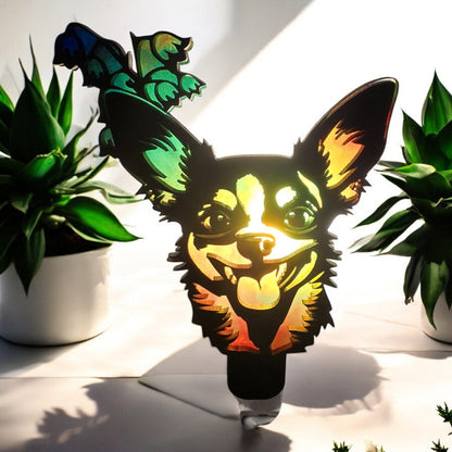 Digital Download Chihuahua Nightlight and Suncatcher SVG Bundle | Jones Laser Craft