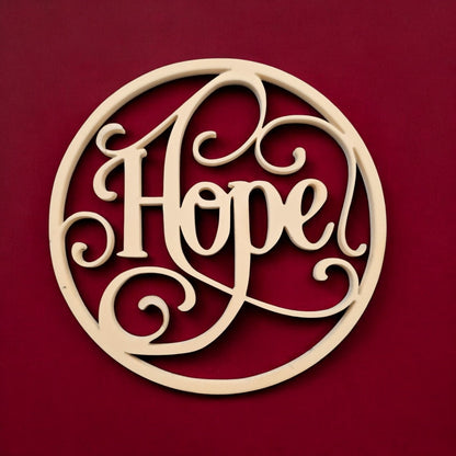 Digital Download Christmas Greetings Ornament Set - Joy, Hope, Merry Christmas Ornament SVG | Jones Laser Craft