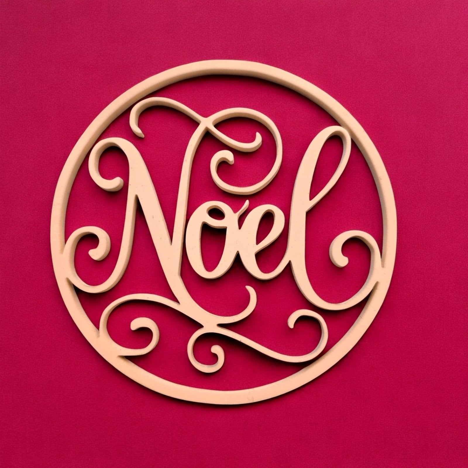 Digital Download Christmas Greetings Ornament Set - Joy, Hope, Merry Christmas Ornament SVG | Jones Laser Craft