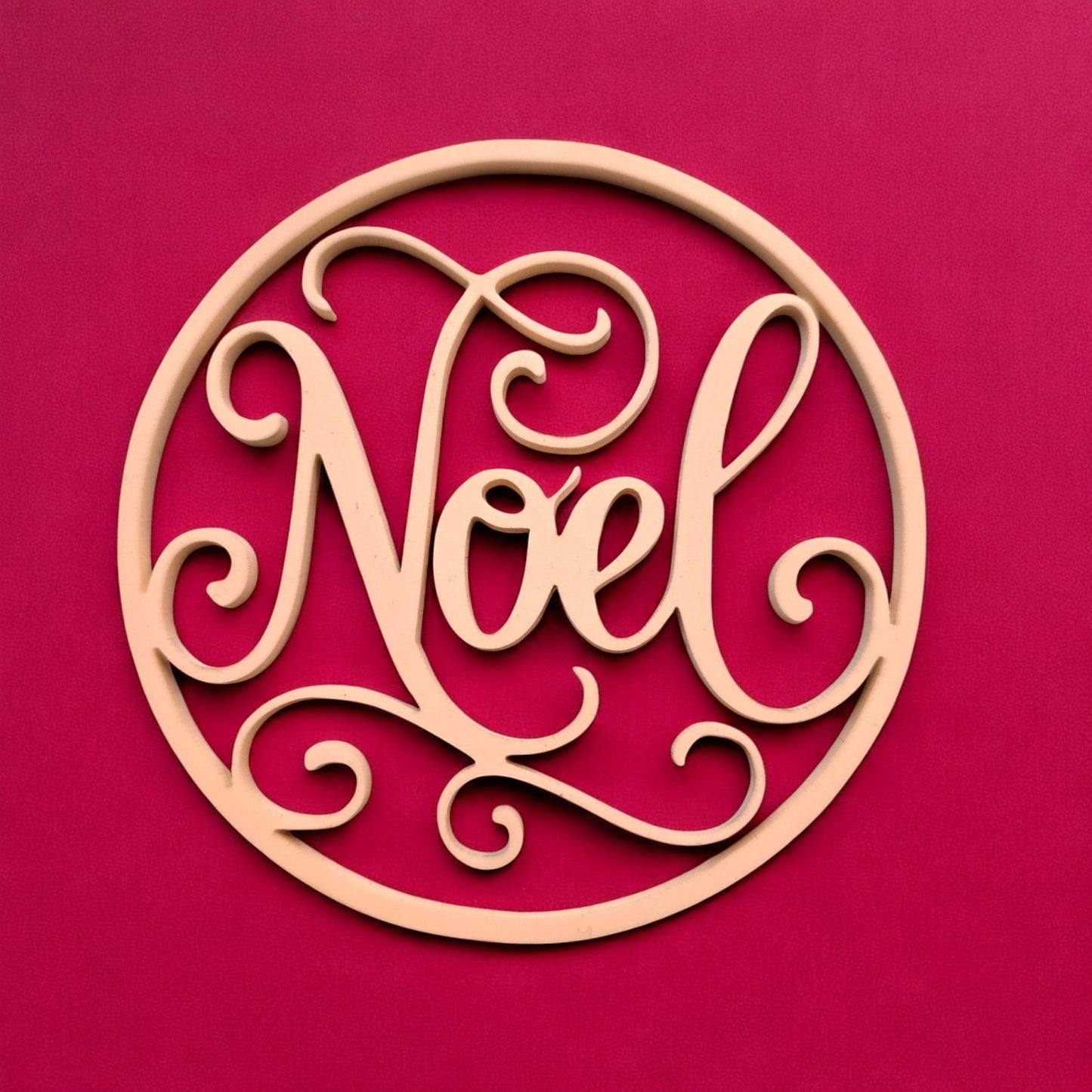 Digital Download Christmas Greetings Ornament Set - Joy, Hope, Merry Christmas Ornament SVG | Jones Laser Craft