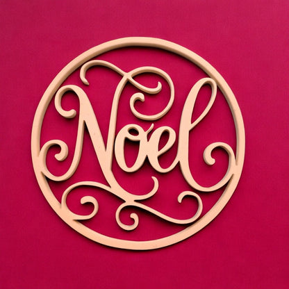 Digital Download Christmas Greetings Ornament Set - Joy, Hope, Merry Christmas Ornament SVG | Jones Laser Craft