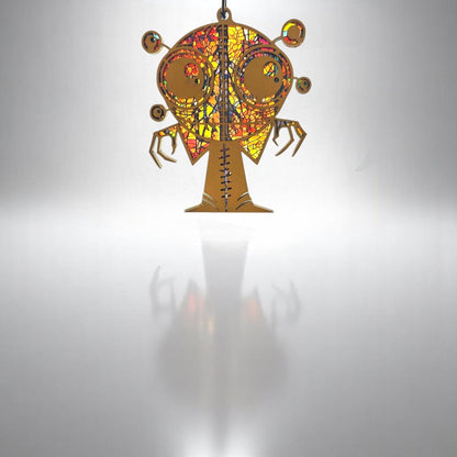 Digital Download Creepy Cute Suncatcher SVG | Nervin Suncatcher SVG | Jones Laser Craft