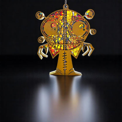 Digital Download Creepy Cute Suncatcher SVG | Nervin Suncatcher SVG | Jones Laser Craft