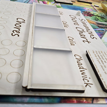 Digital Download Family Chore Chart - Decor Digital Download | Jones Laser Craft