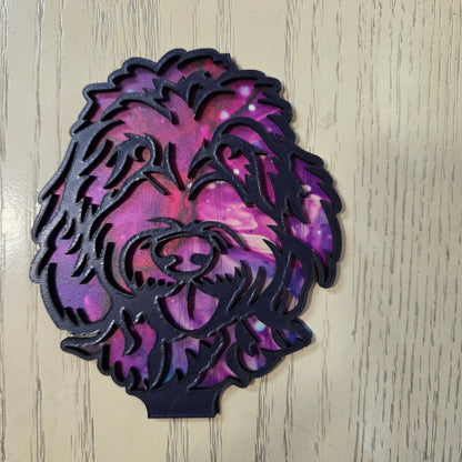 Digital Download Golden Doodle Nightlight and Suncatcher SVG Bundle | Laser Ready Files | Jones Laser Craft