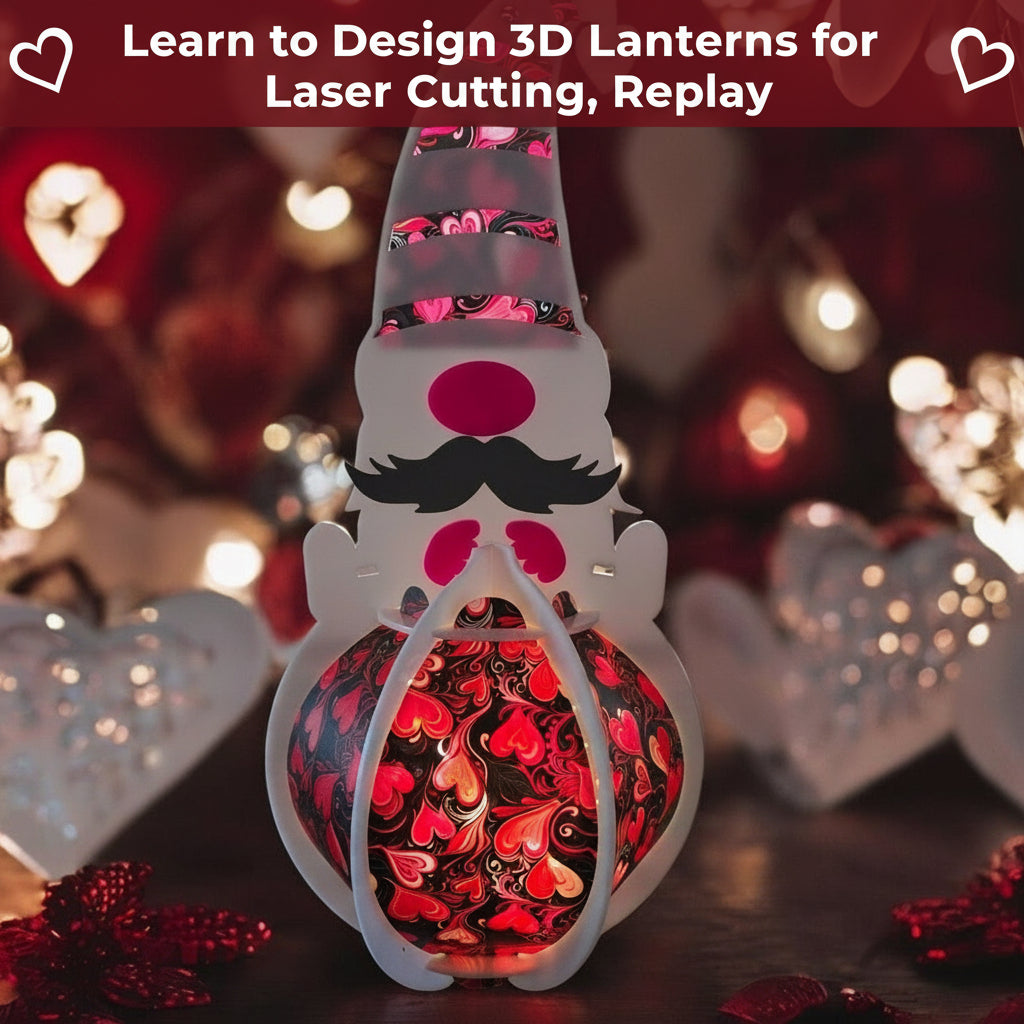 Live Stream Laser Lantern Design Workshop | Jones Laser Craft