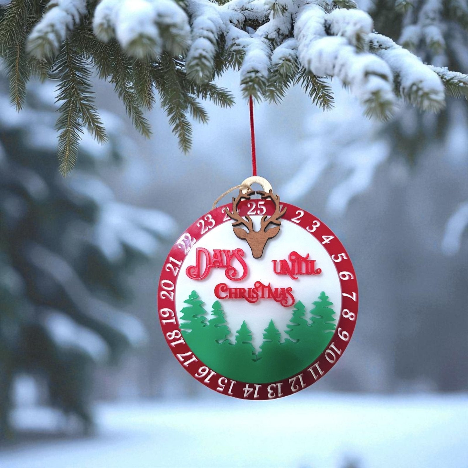 Live Stream Learn to DESIGN a Countdown Ornament | Countdown Ornament Design Party | Jones Laser Craft