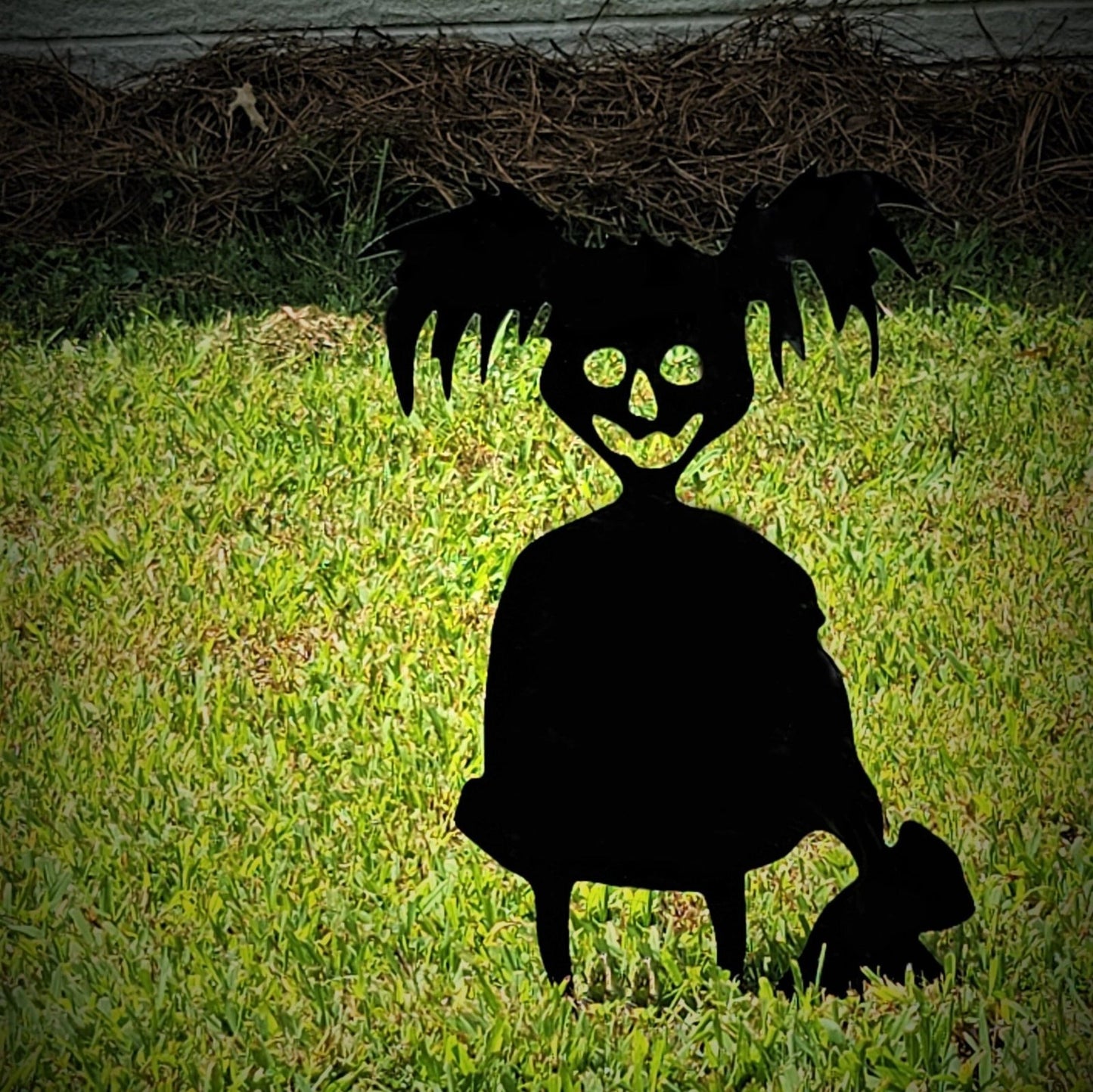 Outdoor Sign 19" Zombie Halloween Lawn Decoration | Jones Laser Craft Personalized Gift