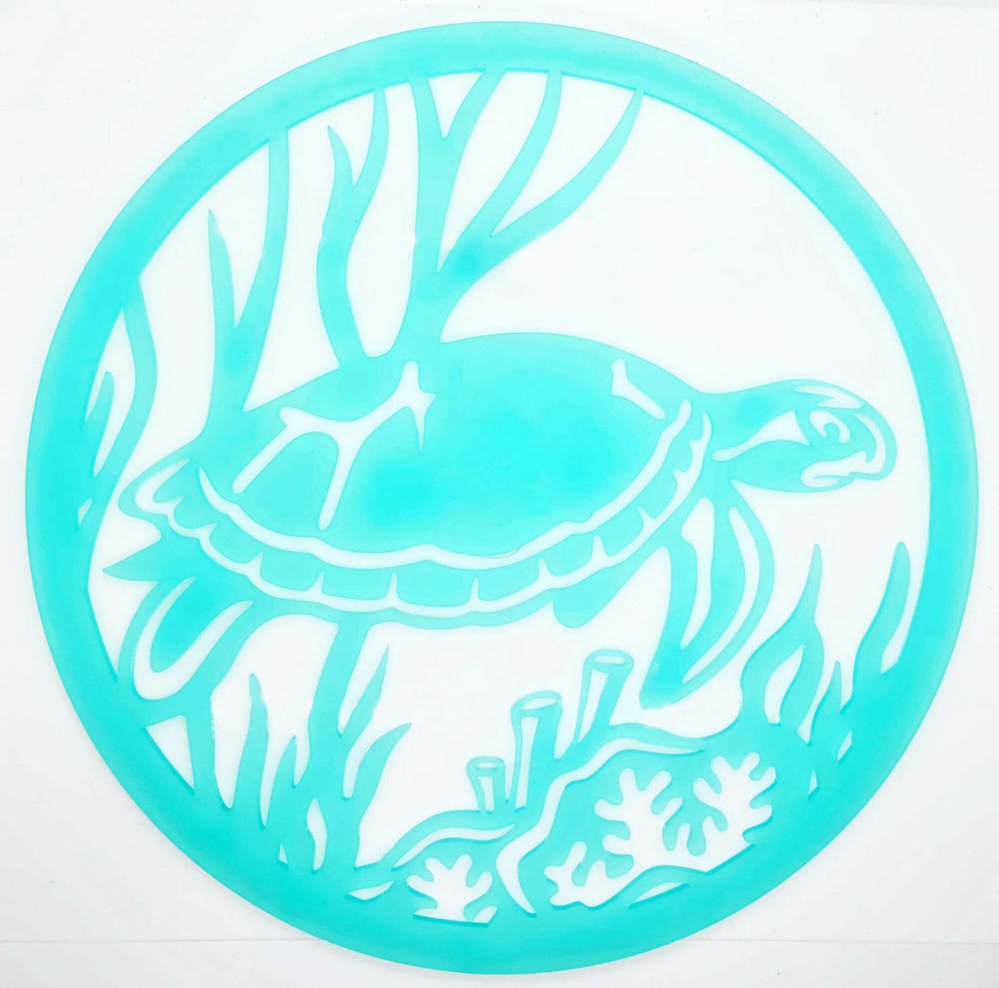 Wall Art Sea Turtle Personalized Sign | Jones Laser Craft Personalized Gift