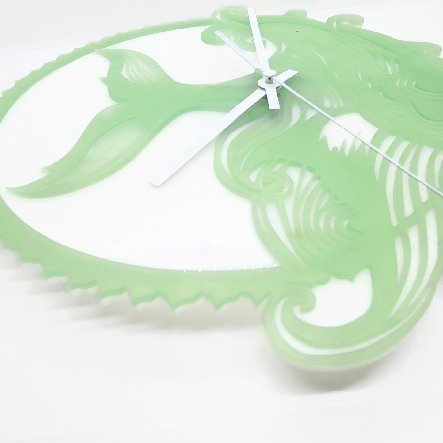 Wall Art Whale Tail Personalized Clock | Jones Laser Craft Personalized Gift